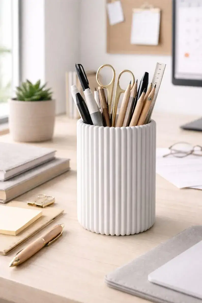 NØRDHAVN Stifthalter – skandinavisches Design, 12 × 9 cm · 2/3